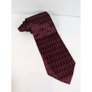 Ziggurat By Mulberry 100% Silk Handmade Necktie Men's Classic